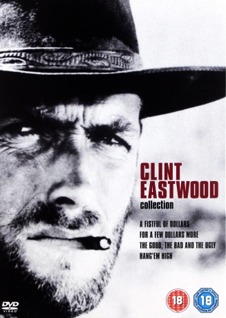 Clint Eastwood Collection (Za garść dolarów / Za kilka dolarów więcej / Dobry, zły i brzydki / Powieście go wysoko) [4DVD]