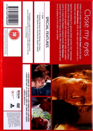 Close My Eyes (Z zamkniętymi oczami ) [DVD]