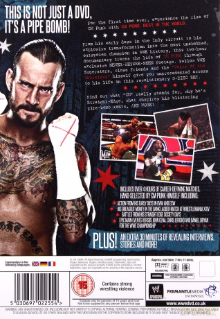 Cm Punk Best In The World [3DVD]