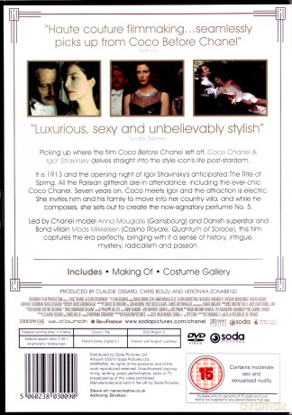 Coco And Igor (Chanel i Strawiński ) [DVD]