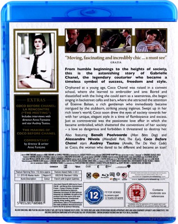 Coco Before Chanel (Coco Chanel) [Blu-Ray]