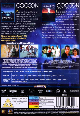 Cocoon / Cocoon 2 (Kokon / Kokon: powrót) [2DVD]