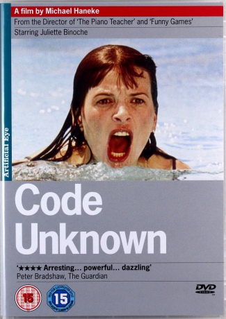 Code Unknown Michael Haneke (Kod nieznany) [DVD]