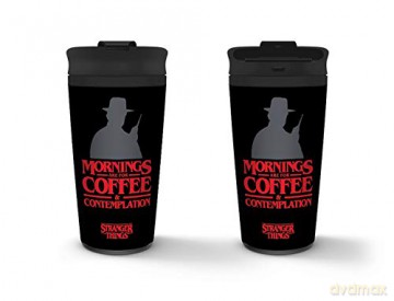 Stranger Things: Coffee And Contemplation Podróżny kubek