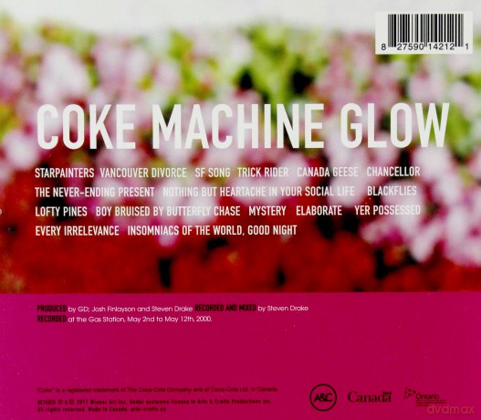 Gord Downie: Coke Machine Glow [CD]