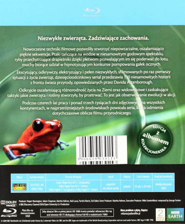 Życie - Niezwykłe zwierzęta. Zadziwiające zachowania [3Blu-Ray]