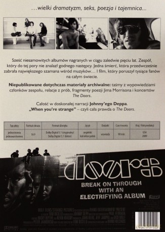 The Doors. When You’re Strange - Historia nieopowiedziana [DVD]