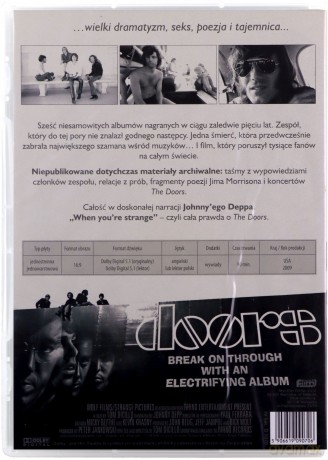 The Doors. When You’re Strange - Historia nieopowiedziana [DVD]