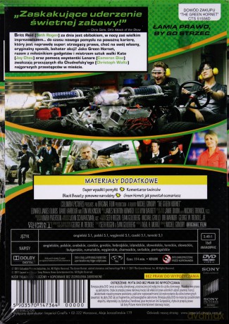 The Green Hornet (Zielony Szerszeń) [DVD]