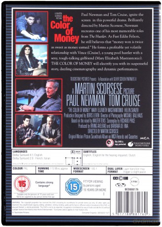 Color Of Money (Kolor pieniędzy) [DVD]