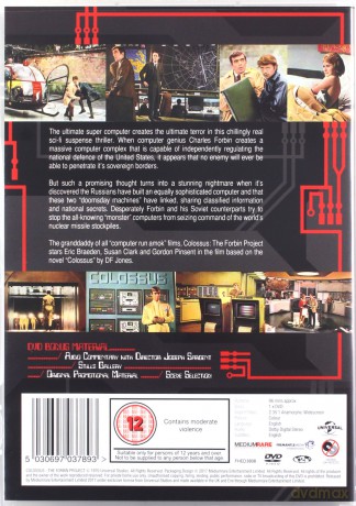 Colossus- The Forbin Project (Projekt Forbina) [DVD]