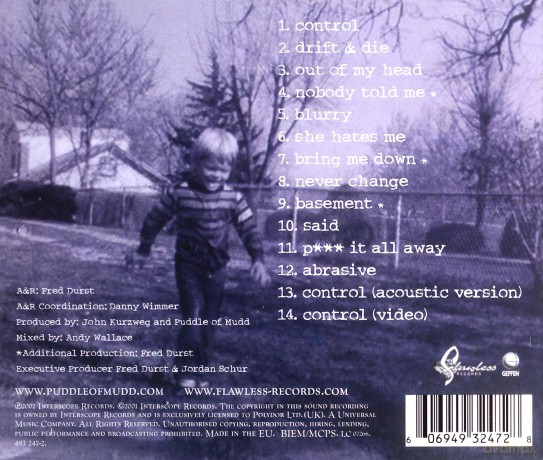 Puddle Of Mudd: Come Clean [CD]
