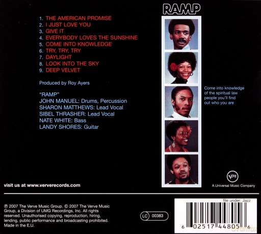 Ramp: Come Into Knowledge [CD]