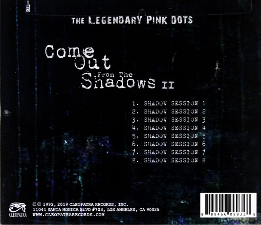 Legendary Pink Dots: Come Out From The Shadows Ii [CD]
