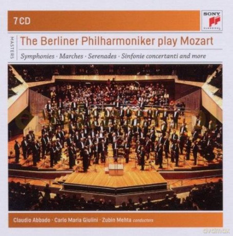 Berliner Philharmoniker: Wolfgang Amadeus Mozart - Great Symphonies, Serenades, Sinfonia concertante [7CD]