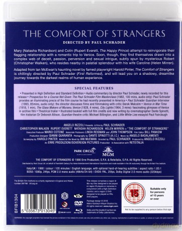 Comfort Of Strangers (Pociecha od obcych) [Blu-Ray]+[DVD]