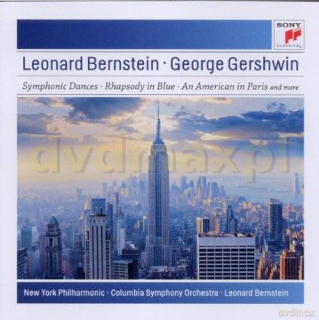 Leonard Bernstein: Gershwin: Symphonic Dances from West Side Story; Candide Overture; Rhapsody in Blue; An American in Paris [CD]