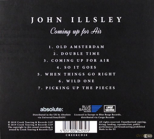 John Illsley: Coming Up For Air [CD]