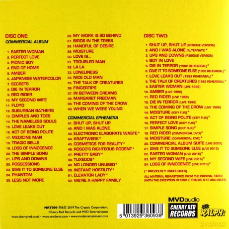 Residents: Commercial Album (Preserved Edition) [2CD]