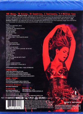 Beyonce: I Am... World Tour [Blu-Ray]