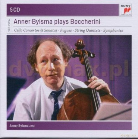 Anner Bylsma: Boccherini Cello Concertos, Symphonies and Solo Works [5CD]