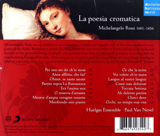 Huelgas Ensemble: La poesia cromatica [CD]