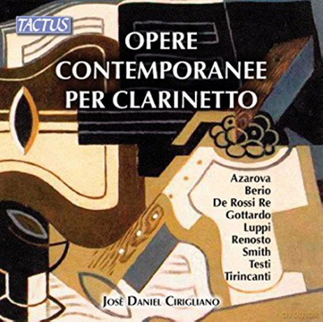 Jose Daniel Cirigliano: Contemporary Clarinet Works [CD]