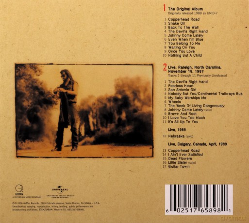 Steve Earle: Copperhead Road (Deluxe Edition) [2CD]