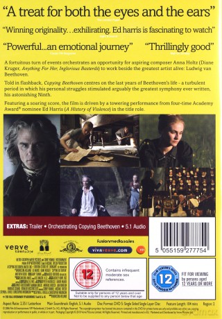 Copying Beethoven (Kopia mistrza) [DVD]