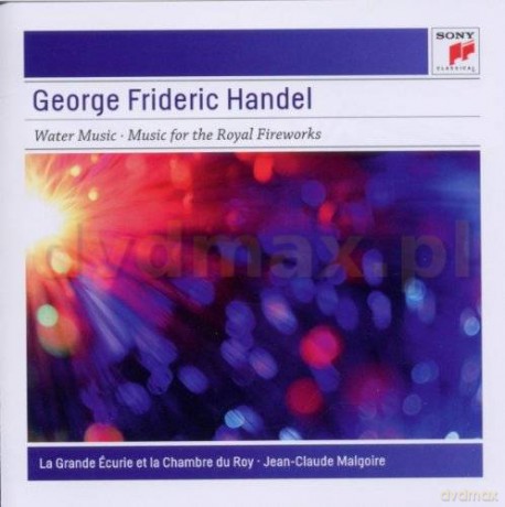 Jean-Claude Malgoire: Handel: Music for the Royal Fireworks; Water Music Suite 1-3 [CD]