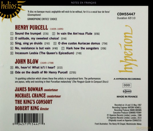 Bowmanchanceking: Countertenor Duets [CD]