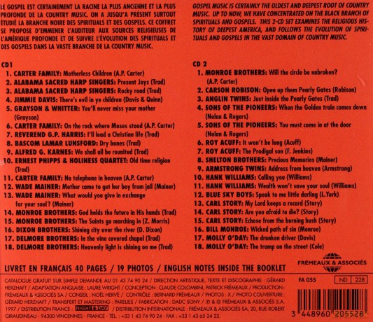 Country Gospel: Country Vol. 2: Country Gospel - New York - Atlanta - Nashville 1929-1946 [2CD]