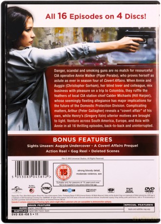 Covert Affairs Season 4 (Kamuflaż ) [4DVD]