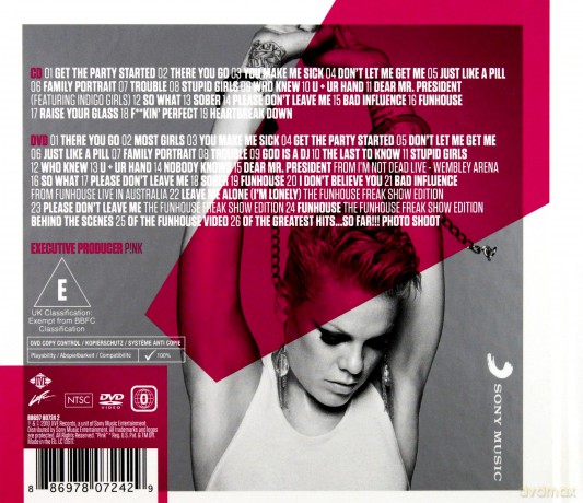 P!nk: Greatest Hits...So Far!!! (Deluxe Version) [CD]+[DVD]