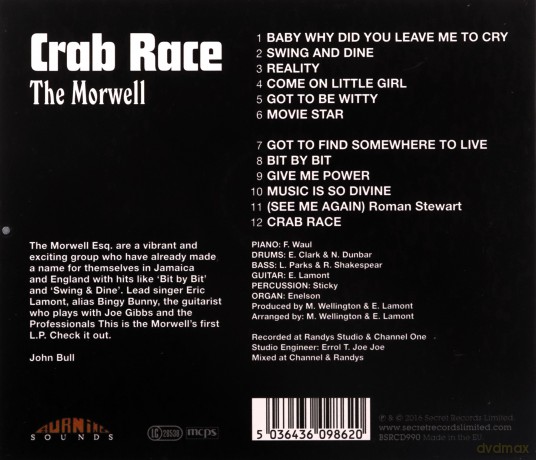 Morwells: Crab Race [CD]