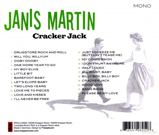 Janis Martin: Cracker Jack [CD]
