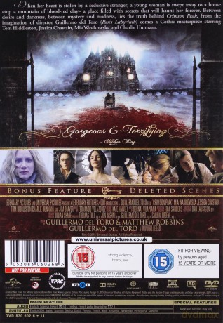 Crimson Peak (Crimson Peak: Wzgórze krwi) [DVD]