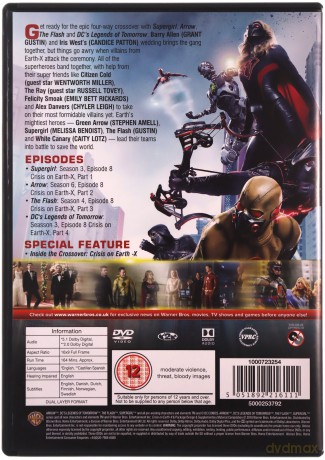 Crisis On Earth X [DVD]