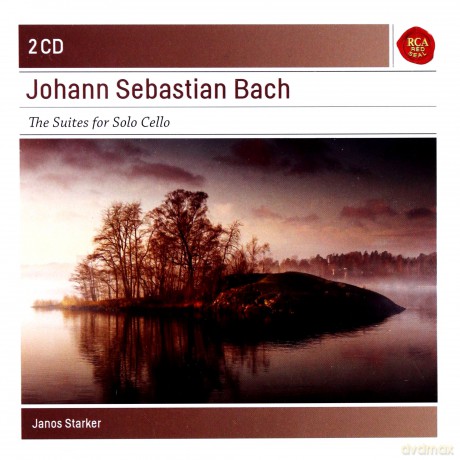 Janos Starker: Bach: 6 Cello Suites BWV 1007-1012 [2CD]