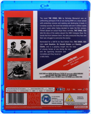 Cruel Sea (Okrutne morze) [Blu-Ray]