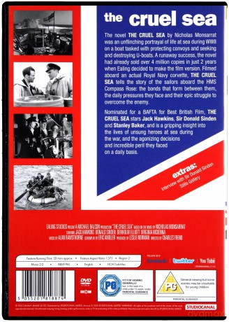 Cruel Sea (Okrutne morze) [DVD]