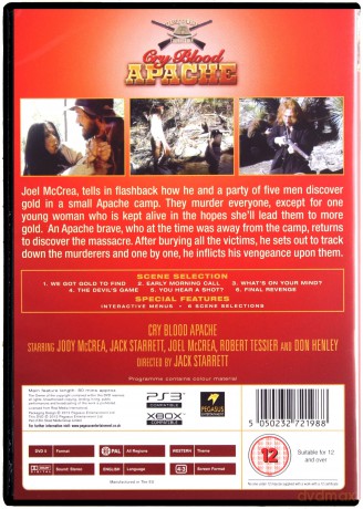 Cry Blood Apache (Krwawy lup Apaczów) [DVD]
