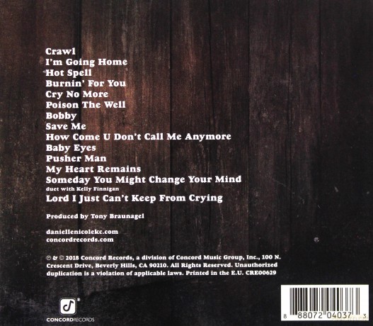 Danielle Nicole: Cry No More [CD]