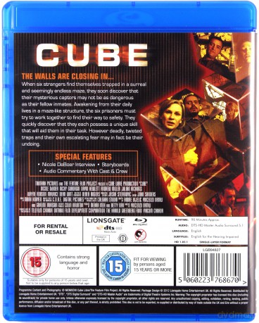 Cube [Blu-Ray]