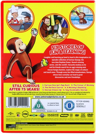 Curious George Egg Hunt (Ciekawski George) [DVD]