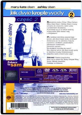Mary-Kate i Ashley: Jak dwie krople wody 2 - Ach te chłopaki [DVD]