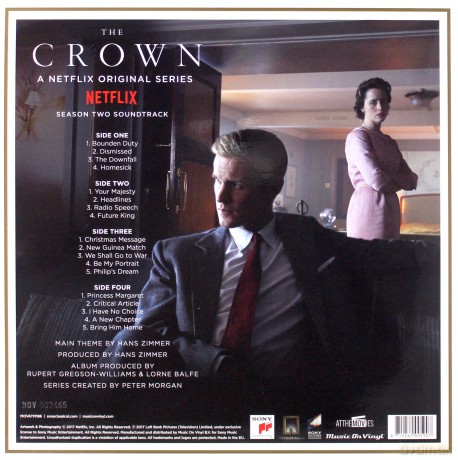 The Crown Season 2 soundtrack [2xWinyl]
