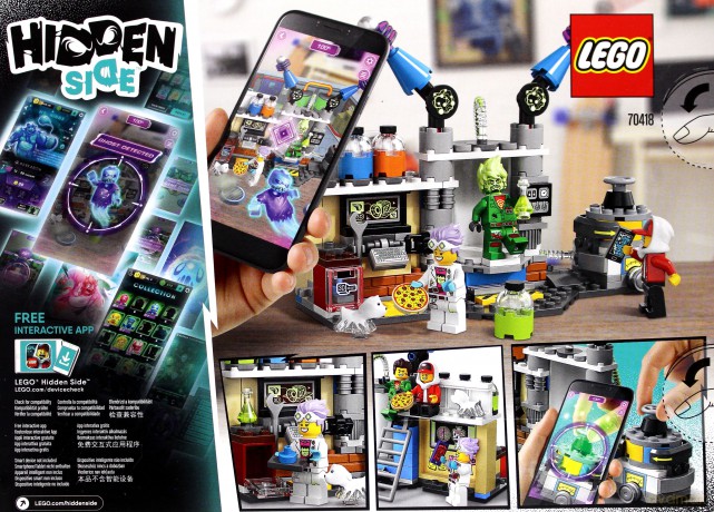 LEGO Hidden Laboratorium duchów J.B. (70418) [KLOCKI]