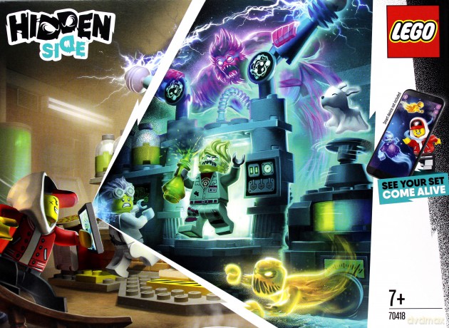 LEGO Hidden Laboratorium duchów J.B. (70418) [KLOCKI]