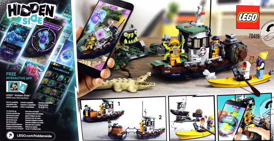 LEGO Hidden Wrak łodzi rybackiej (70419) [KLOCKI]